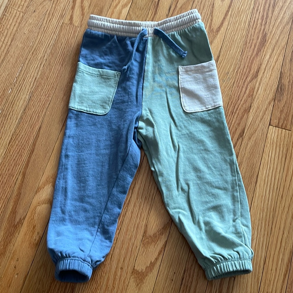 H&M colorblock sweatpants